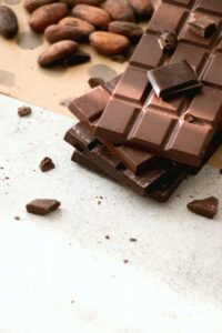 where was the first solid chocolate bar made