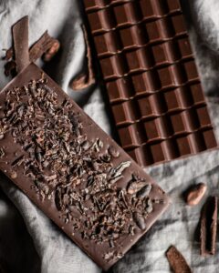 Delicious chocolate bar 