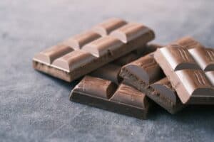 brown chocolate bar 