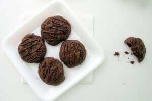 Dark Chocolate Cookies With Pistachios And Milk Chocolate Chunks