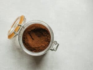 chocolate powder